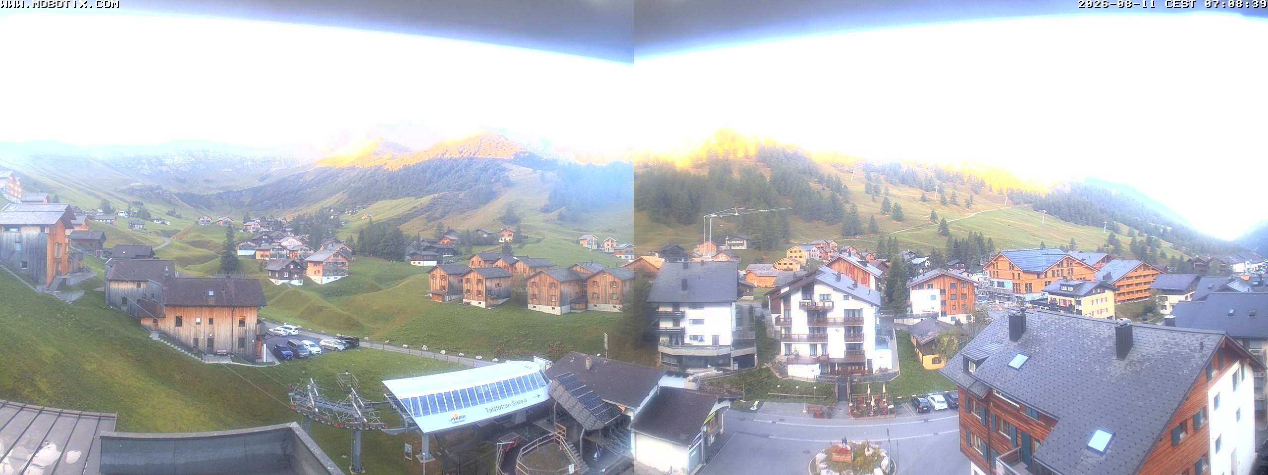 Archiv Foto Webcam Zentrum Malbun - Hotel Turna