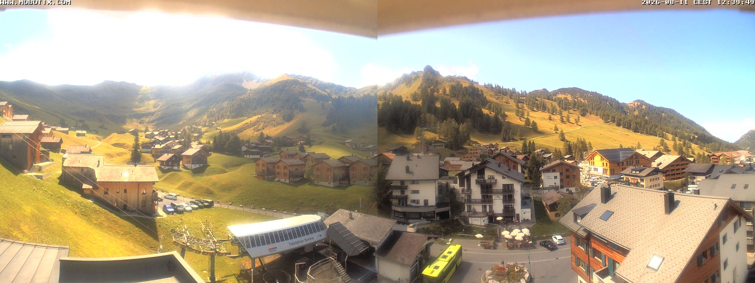 Archiv Foto Webcam Zentrum Malbun - Hotel Turna