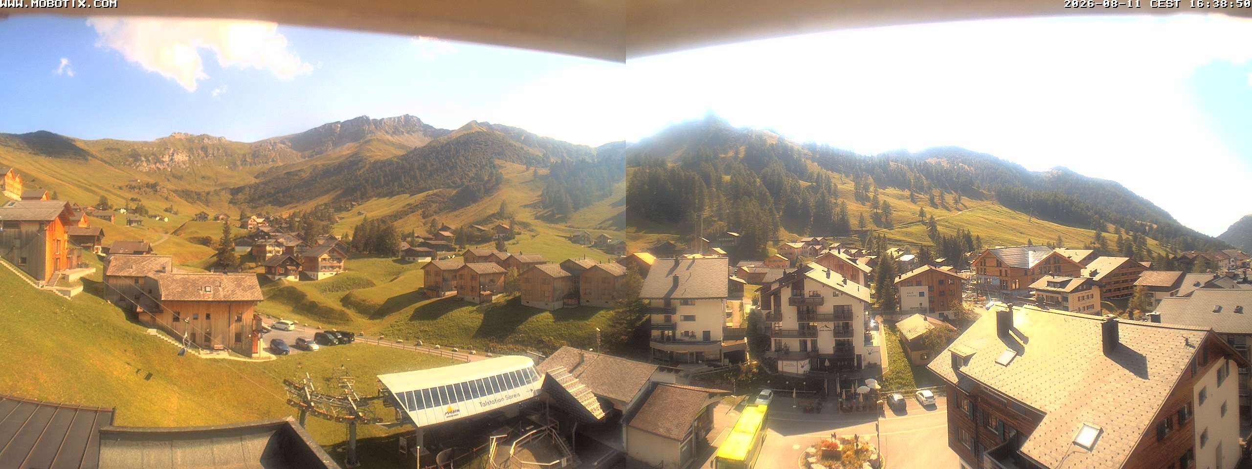 Archiv Foto Webcam Zentrum Malbun - Hotel Turna