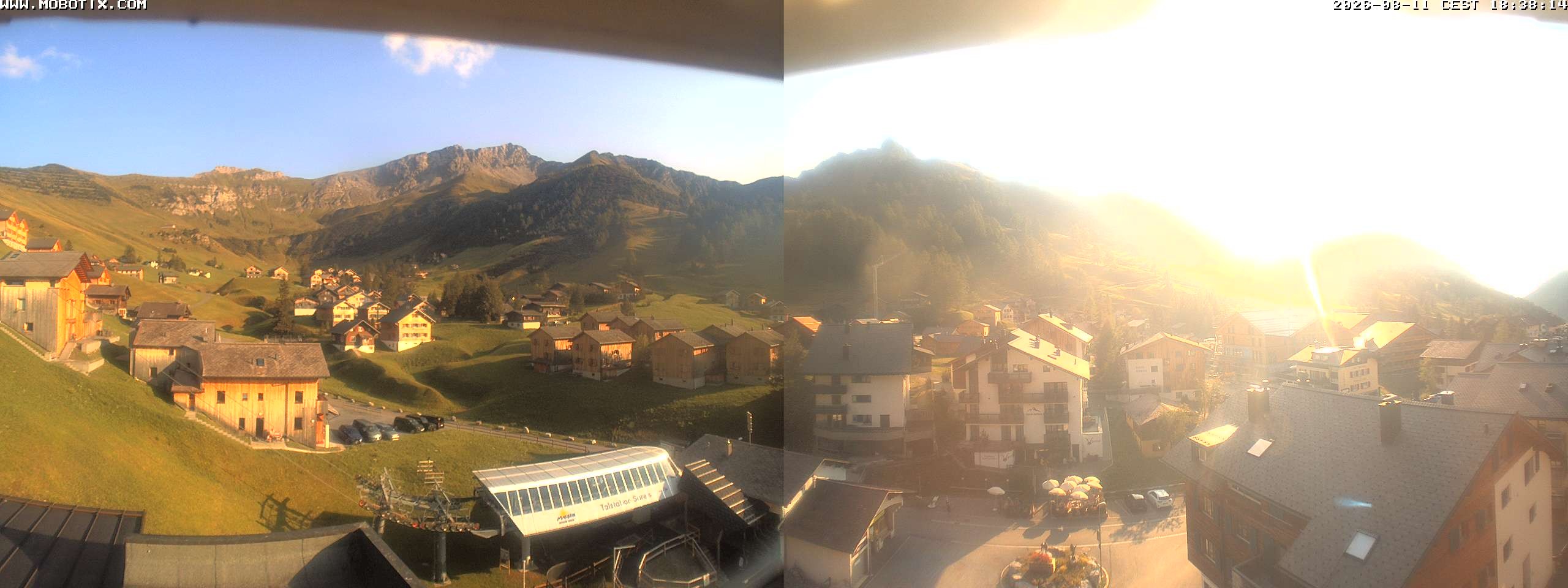 Archiv Foto Webcam Zentrum Malbun - Hotel Turna