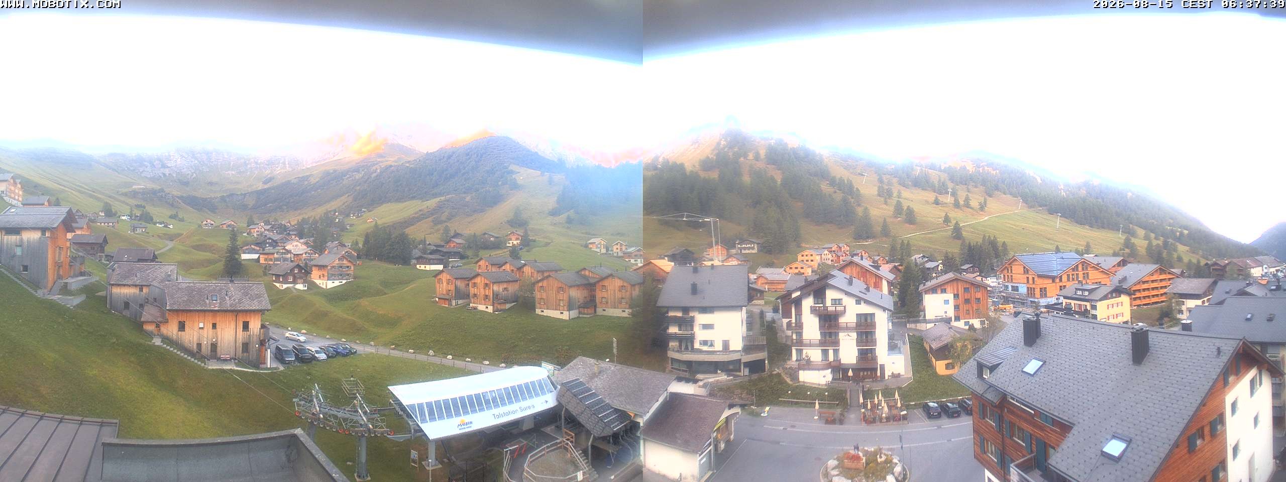 Archiv Foto Webcam Zentrum Malbun - Hotel Turna