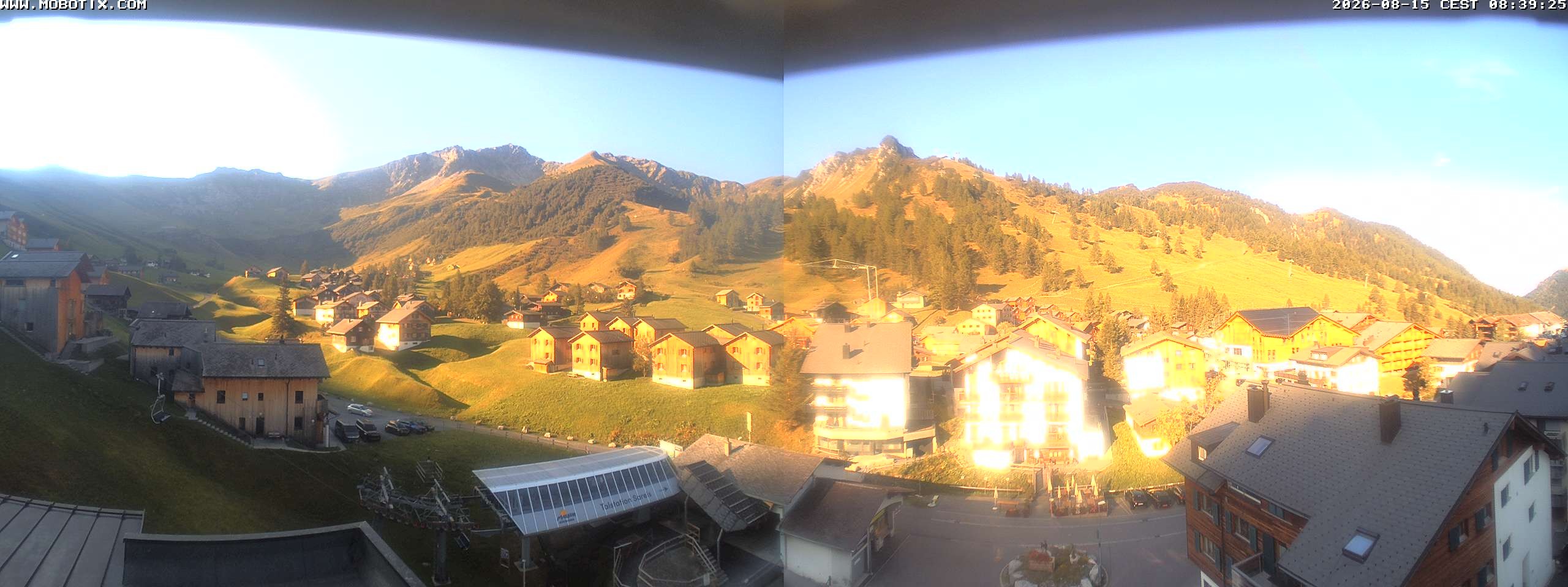 Archiv Foto Webcam Zentrum Malbun - Hotel Turna