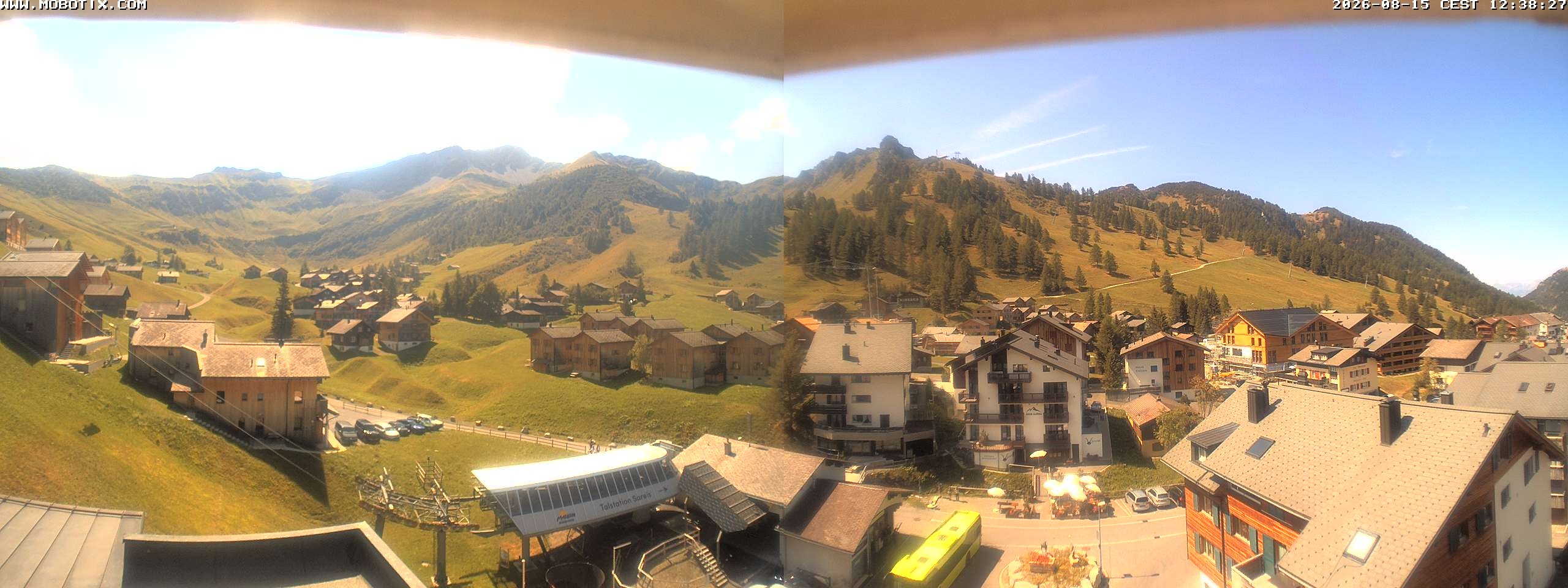 Archiv Foto Webcam Zentrum Malbun - Hotel Turna