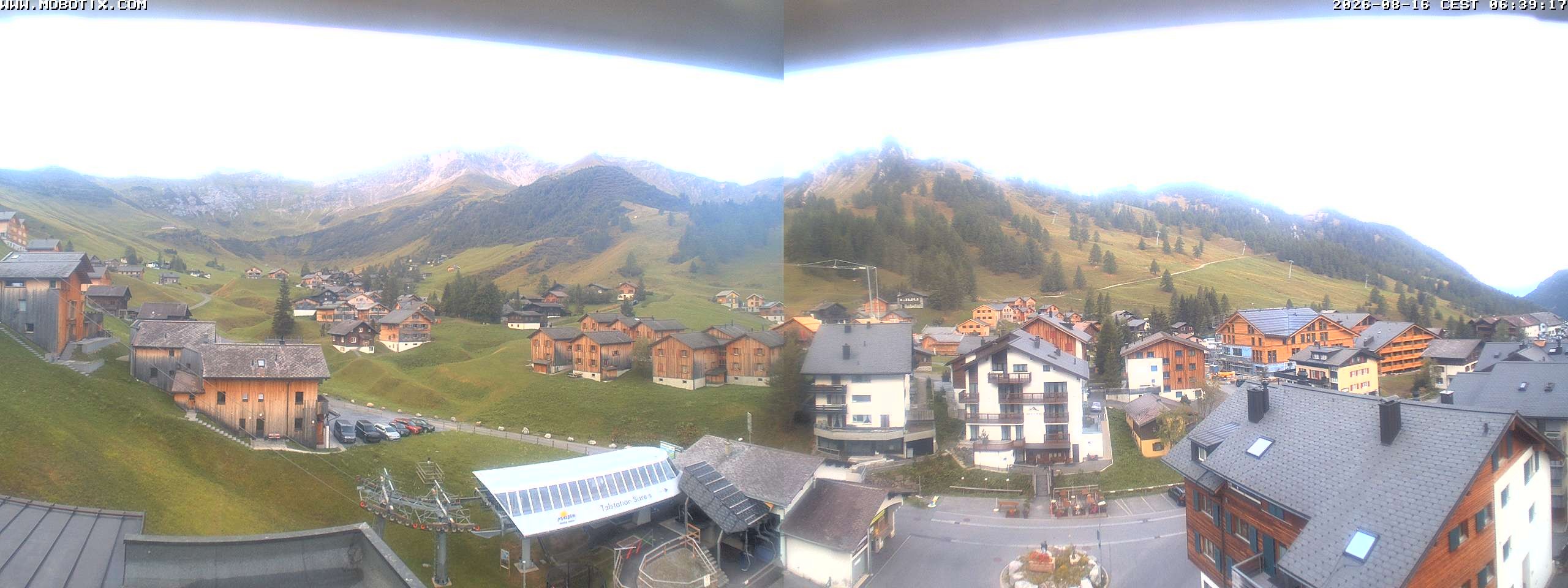 Archiv Foto Webcam Zentrum Malbun - Hotel Turna