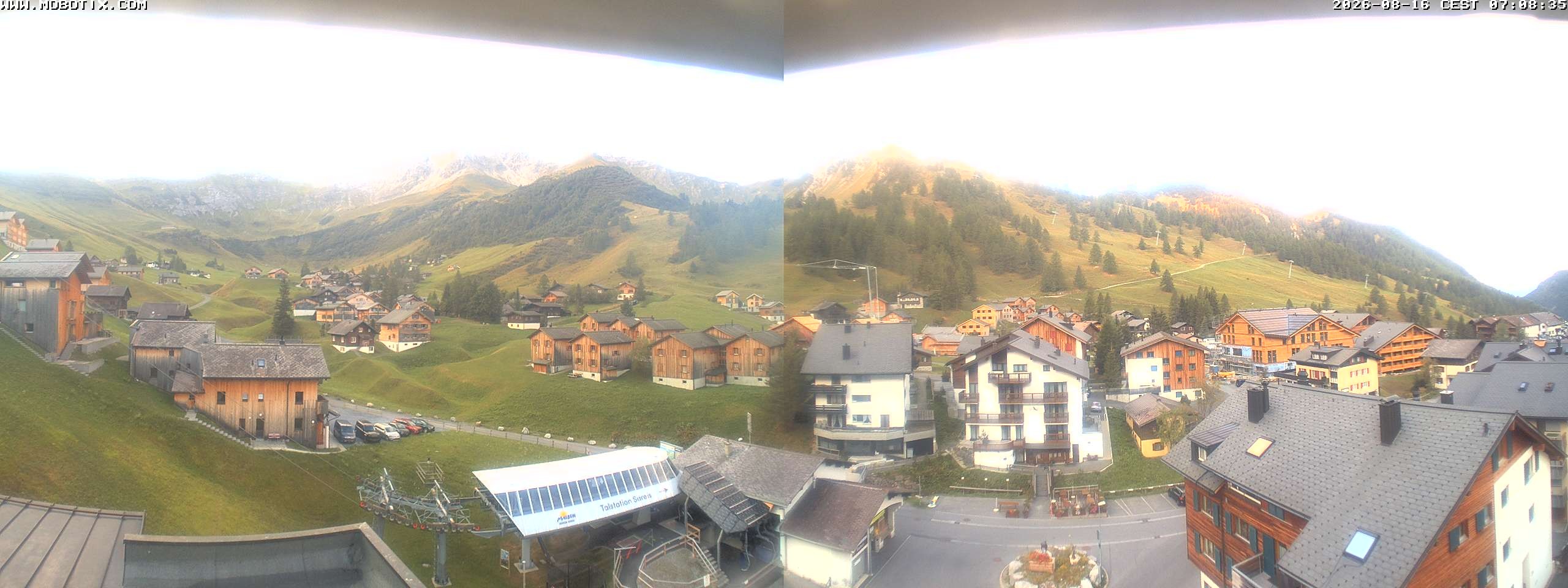 Archiv Foto Webcam Zentrum Malbun - Hotel Turna