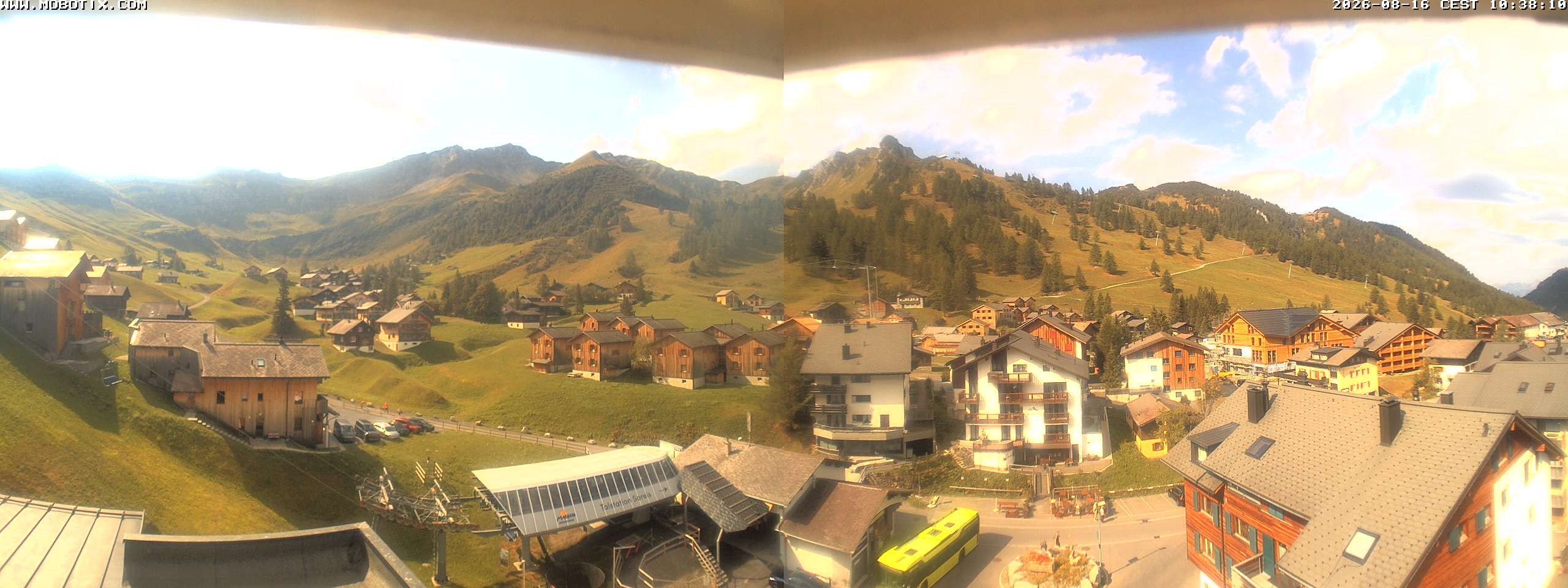 Archiv Foto Webcam Zentrum Malbun - Hotel Turna