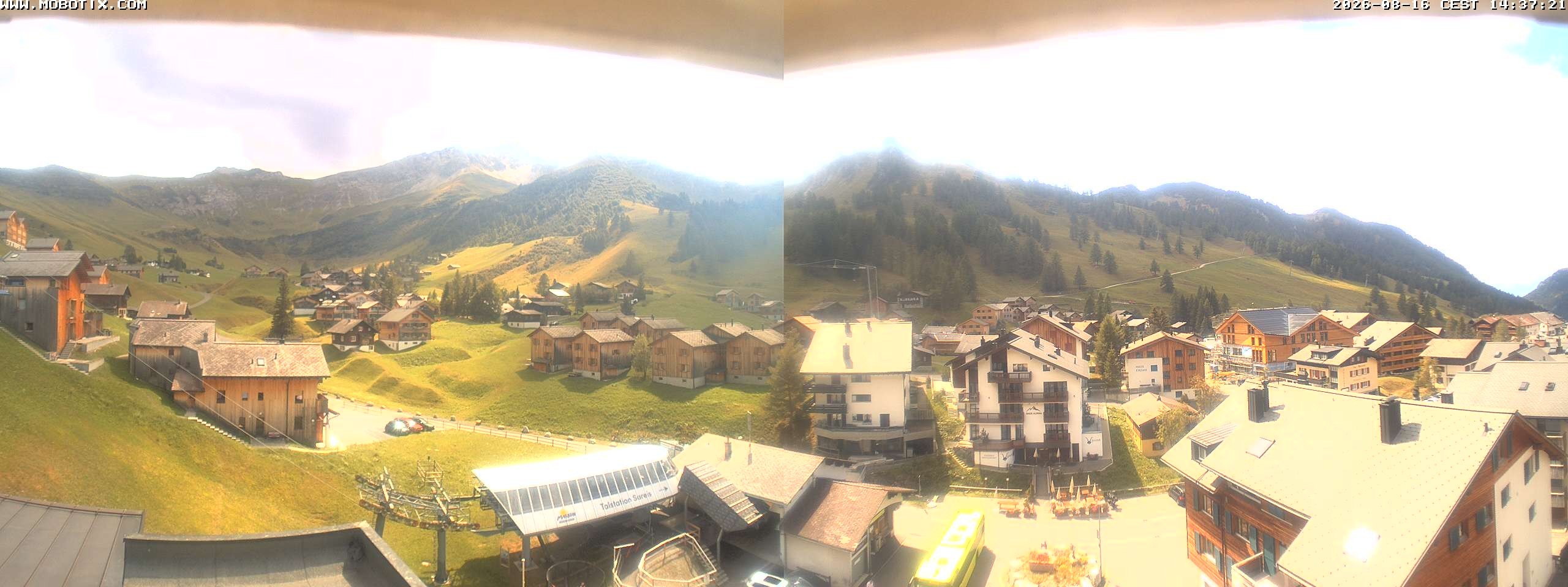 Archiv Foto Webcam Zentrum Malbun - Hotel Turna