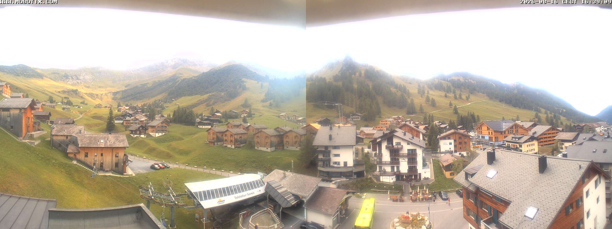 Archiv Foto Webcam Zentrum Malbun - Hotel Turna