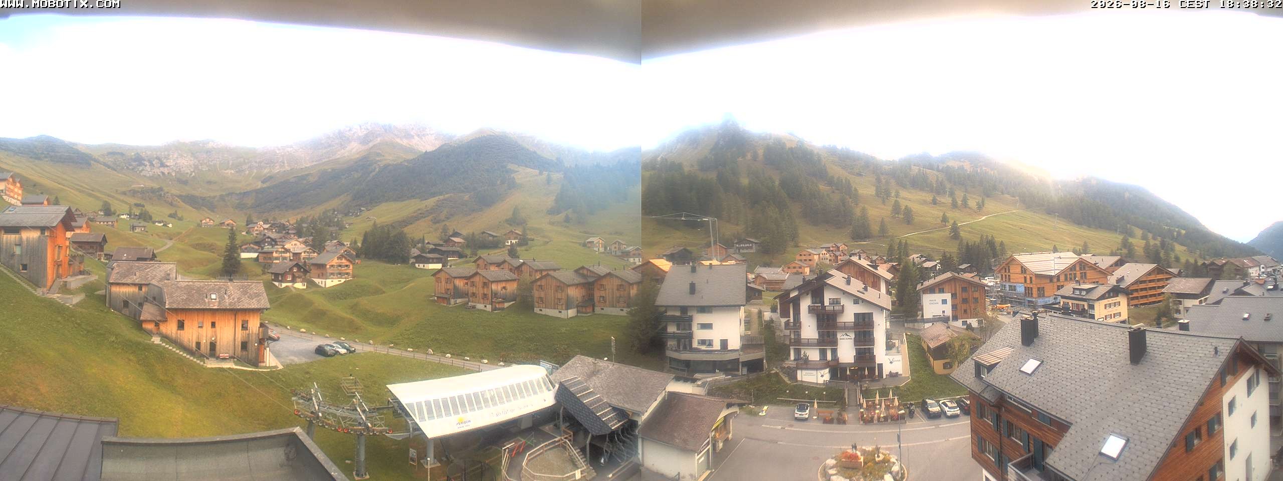 Archiv Foto Webcam Zentrum Malbun - Hotel Turna