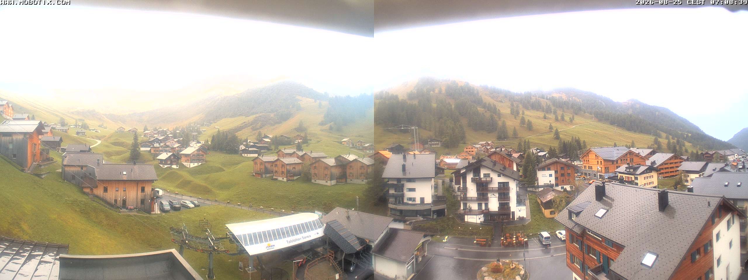 Archiv Foto Webcam Zentrum Malbun - Hotel Turna