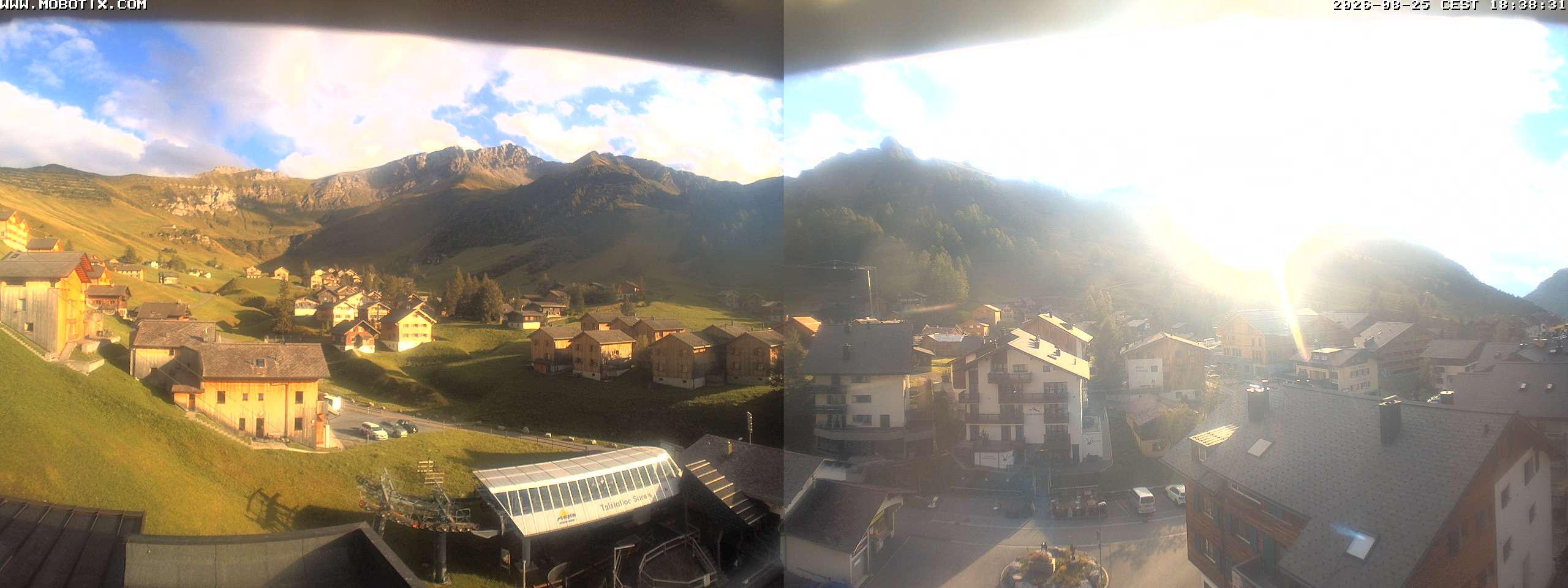 Archiv Foto Webcam Zentrum Malbun - Hotel Turna
