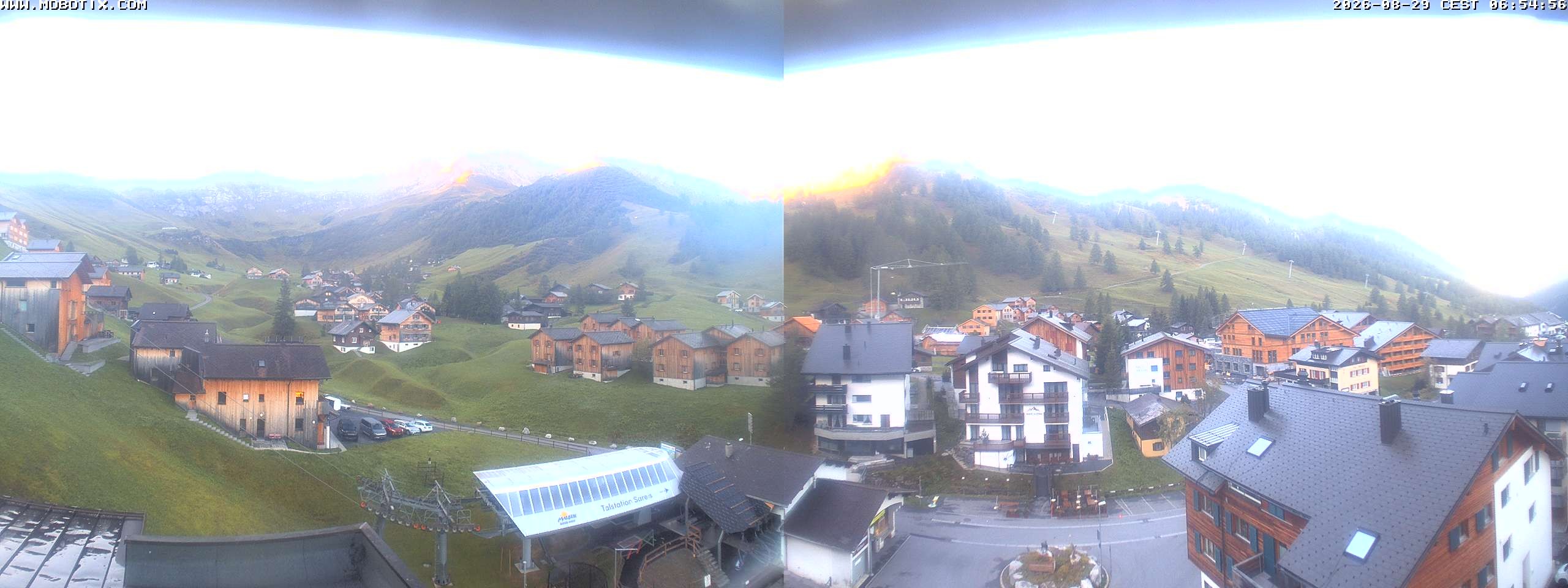 Archiv Foto Webcam Zentrum Malbun - Hotel Turna