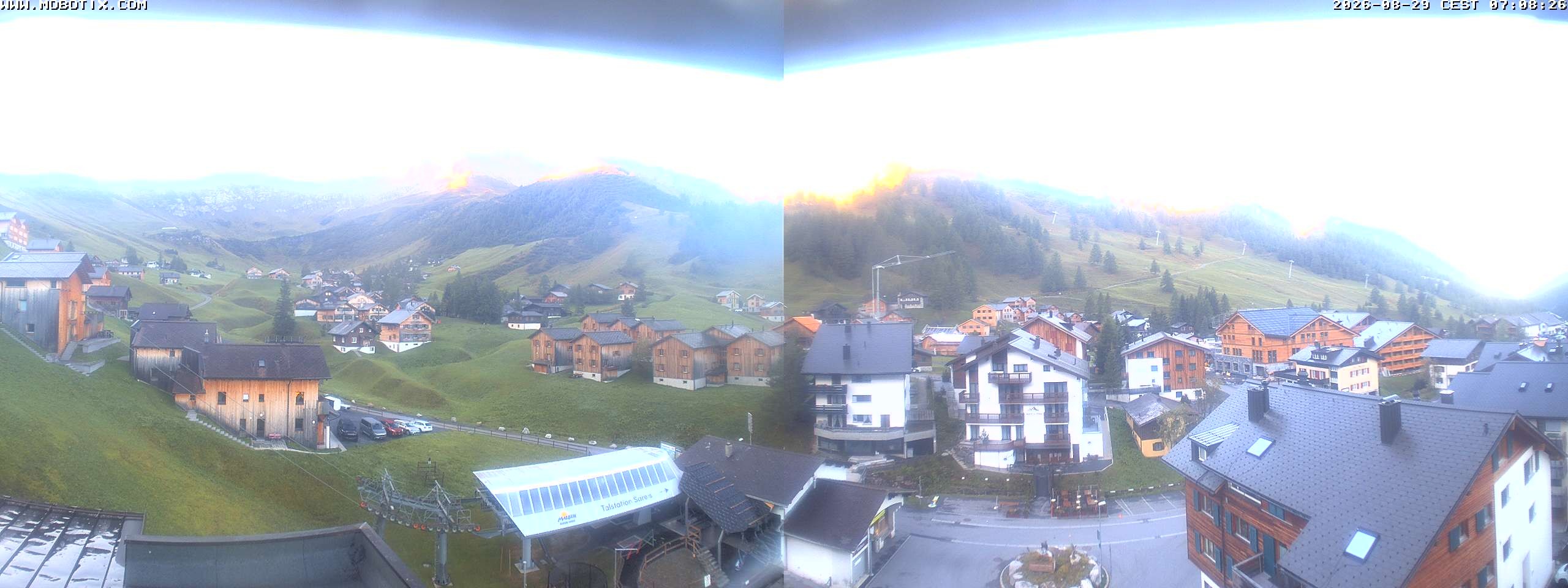 Archiv Foto Webcam Zentrum Malbun - Hotel Turna