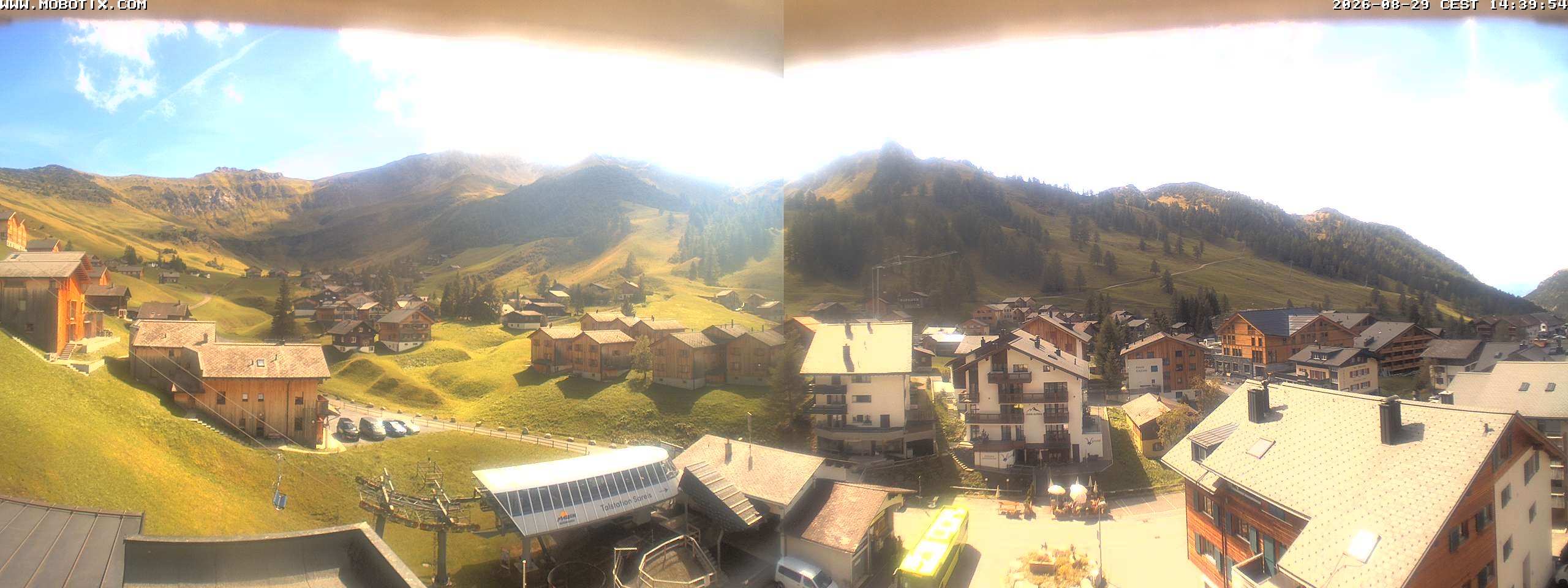 Archiv Foto Webcam Zentrum Malbun - Hotel Turna