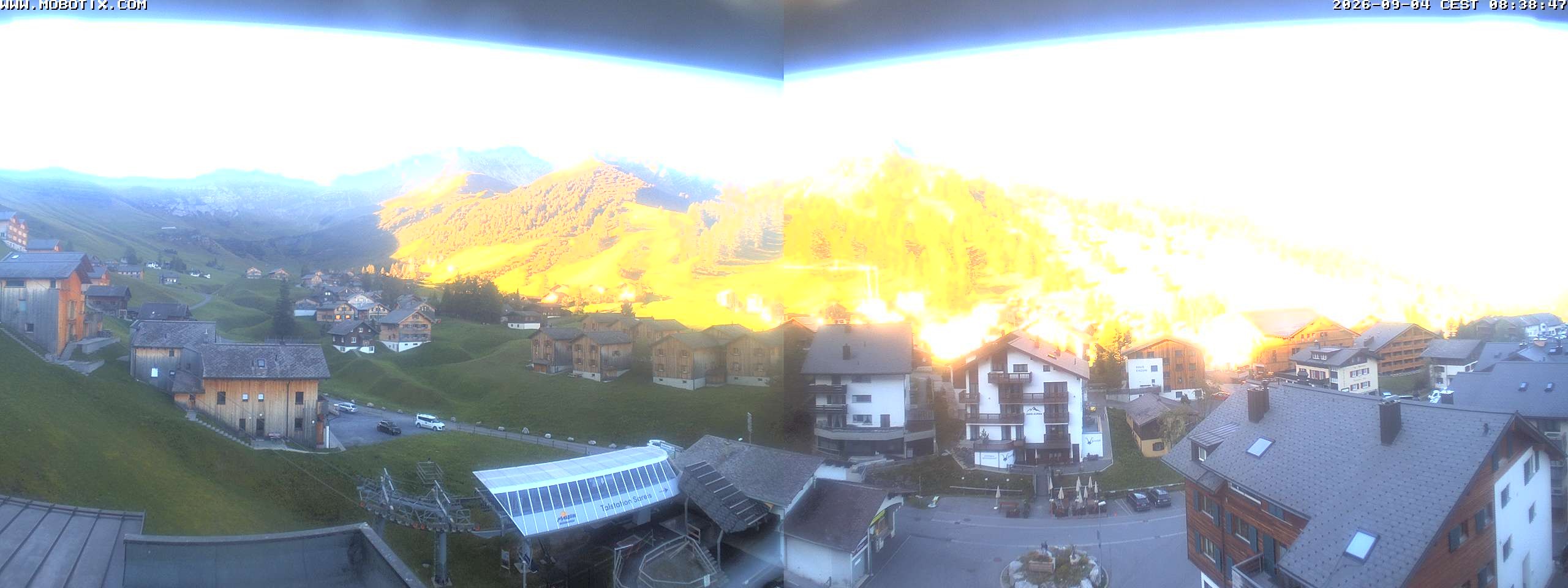 Archived image Webcam Malbun - Hotel Turna