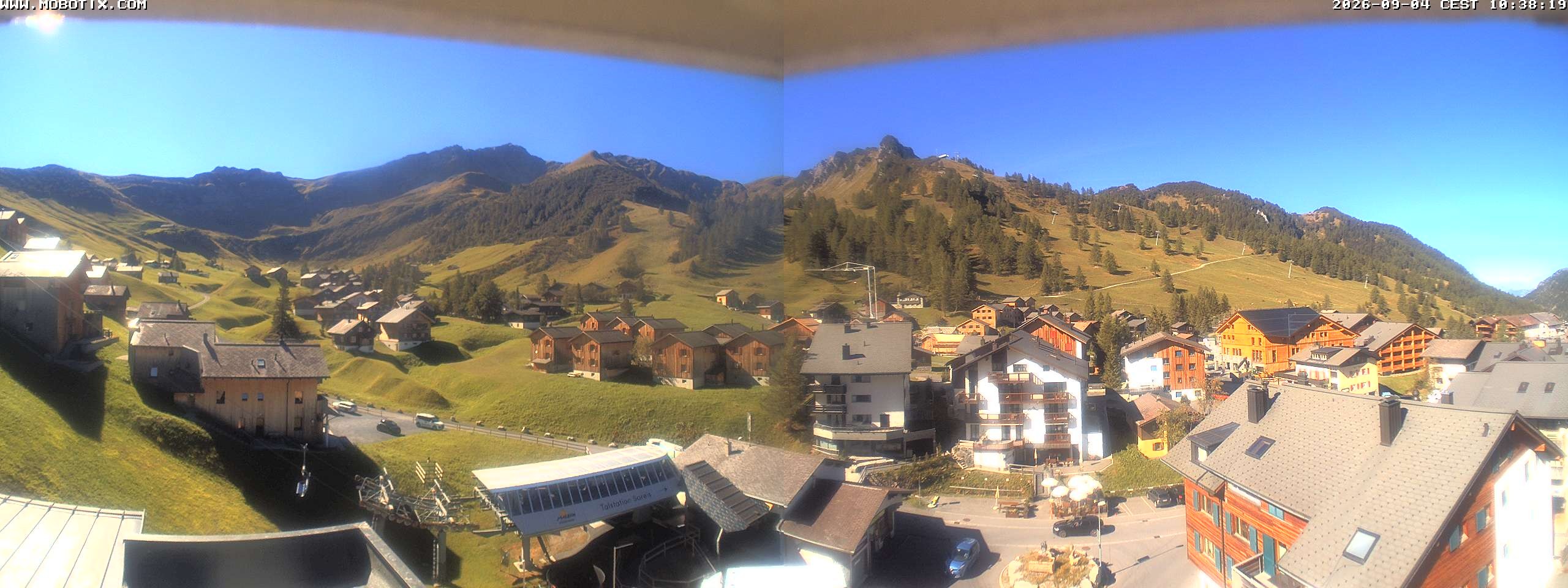 Archived image Webcam Malbun - Hotel Turna