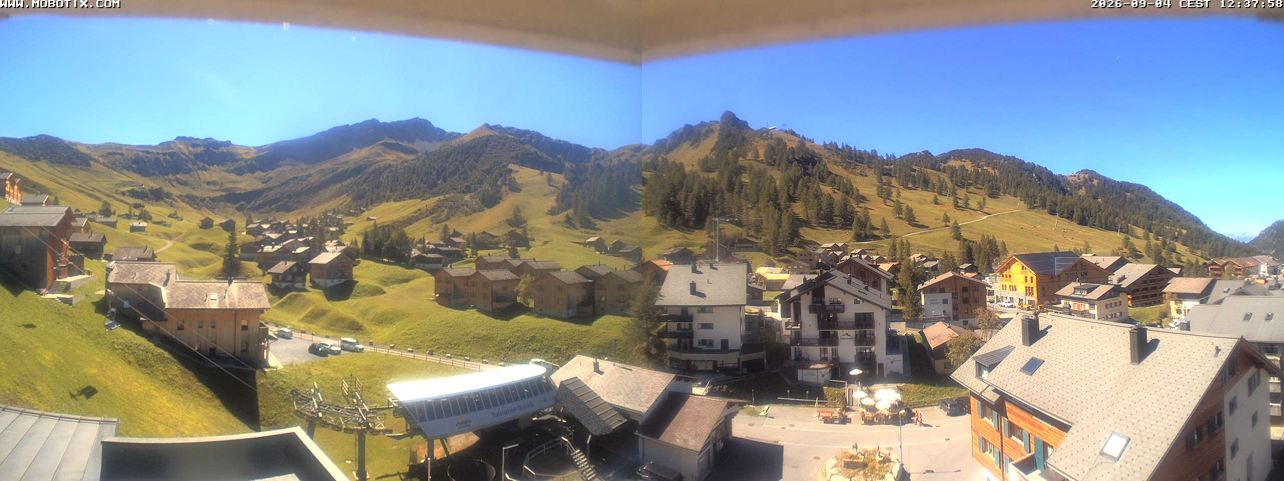 Archived image Webcam Malbun - Hotel Turna