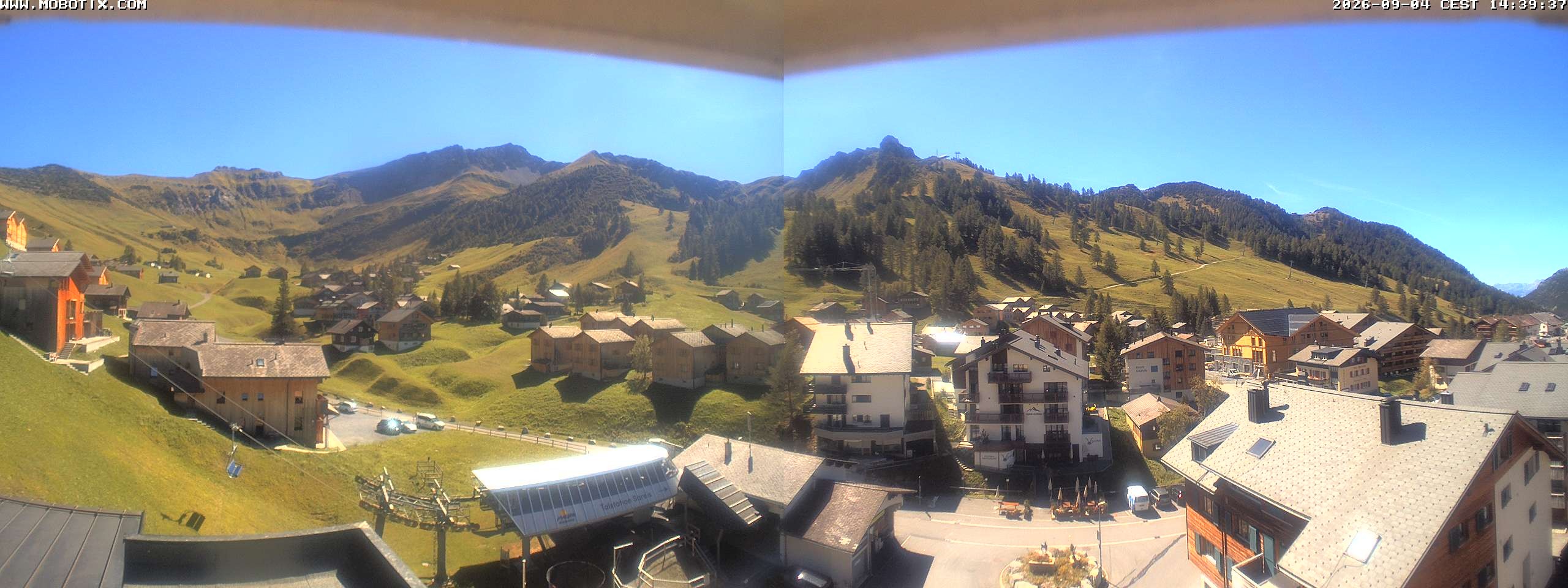 Archived image Webcam Malbun - Hotel Turna