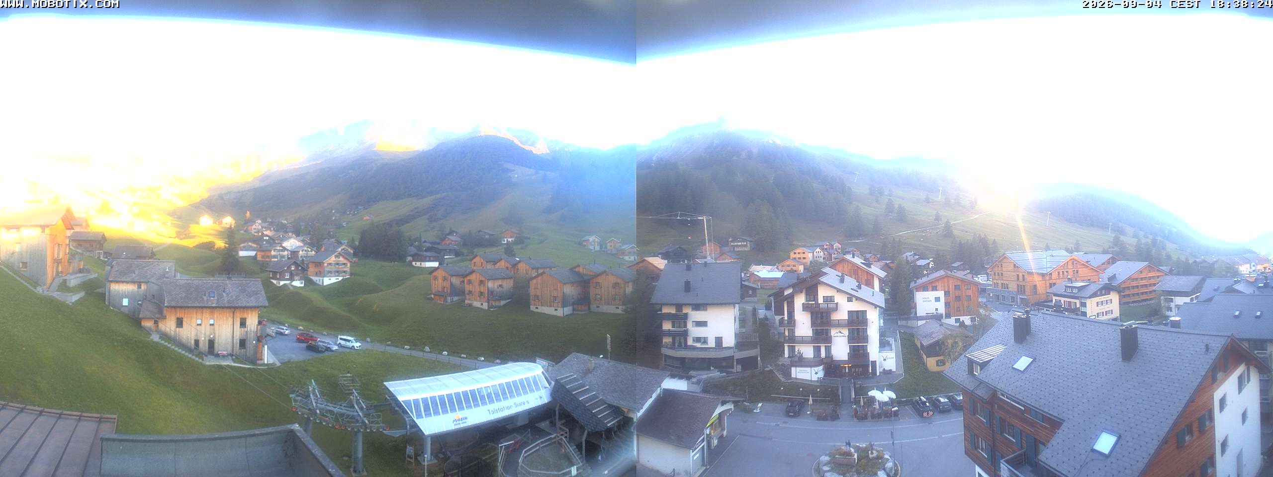 Archiv Foto Webcam Zentrum Malbun - Hotel Turna