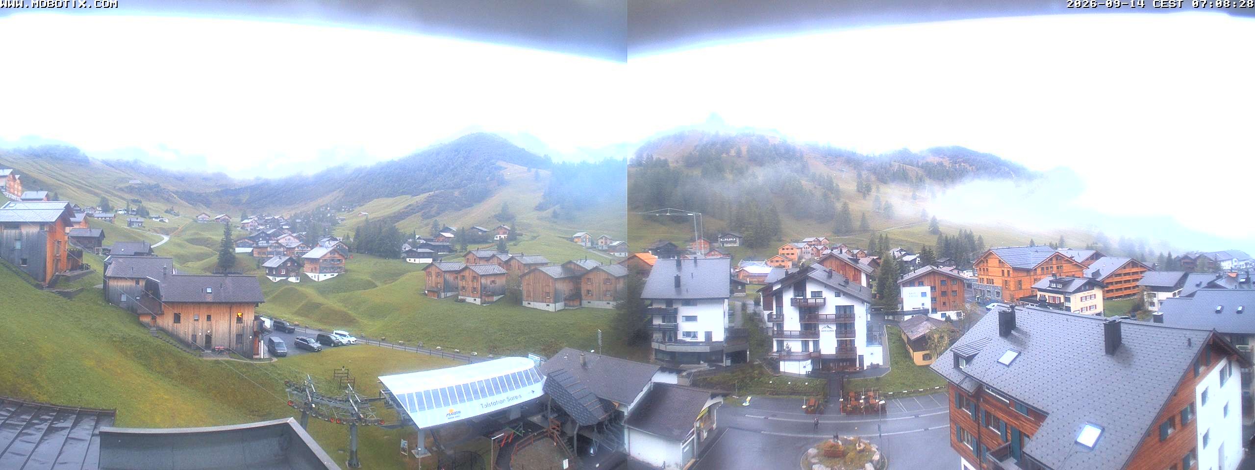 Archiv Foto Webcam Zentrum Malbun - Hotel Turna