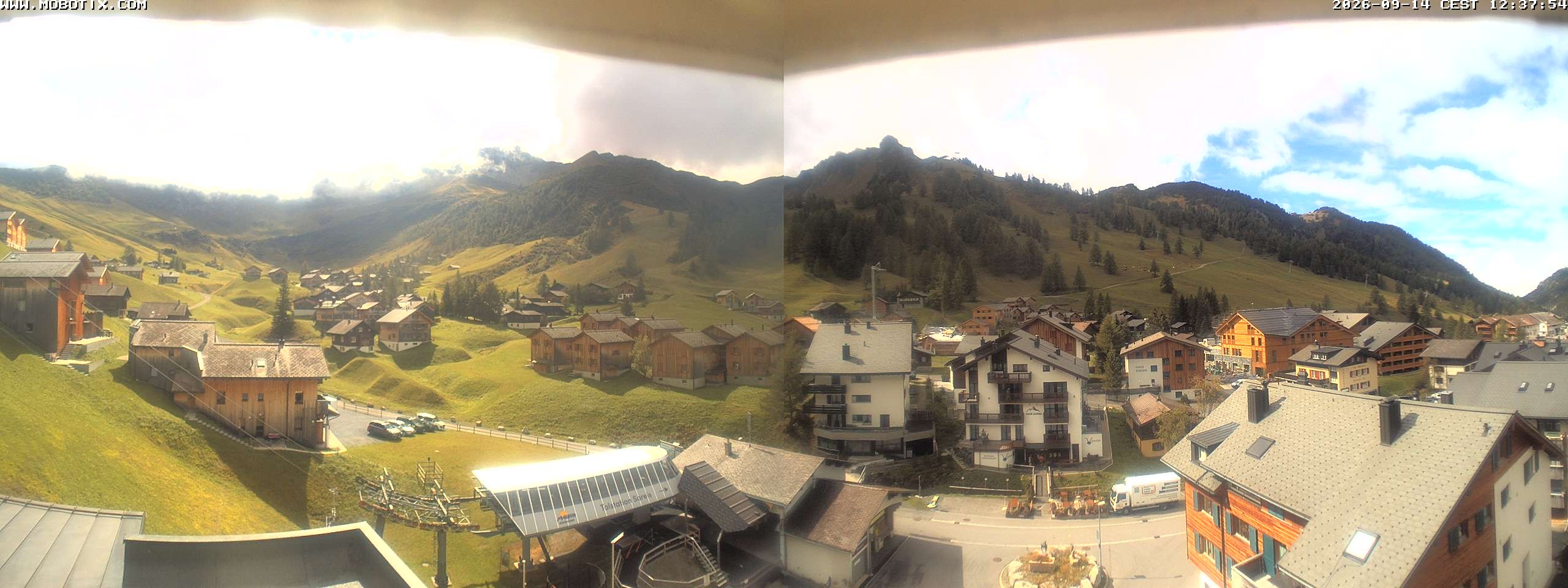 Archiv Foto Webcam Zentrum Malbun - Hotel Turna