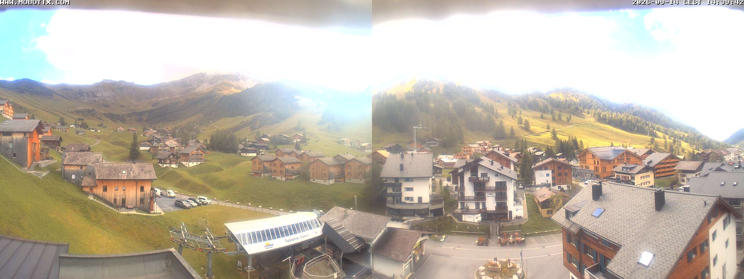 Archiv Foto Webcam Zentrum Malbun - Hotel Turna