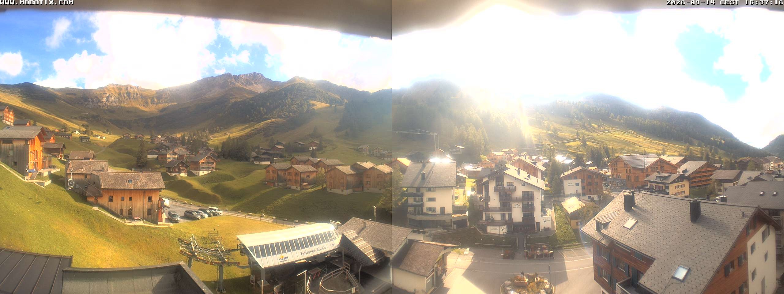 Archiv Foto Webcam Zentrum Malbun - Hotel Turna