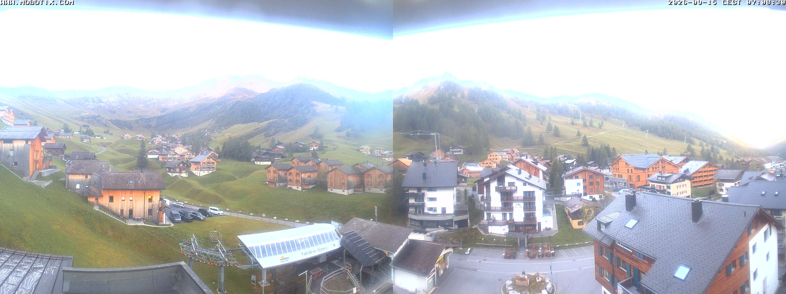 Archiv Foto Webcam Zentrum Malbun - Hotel Turna