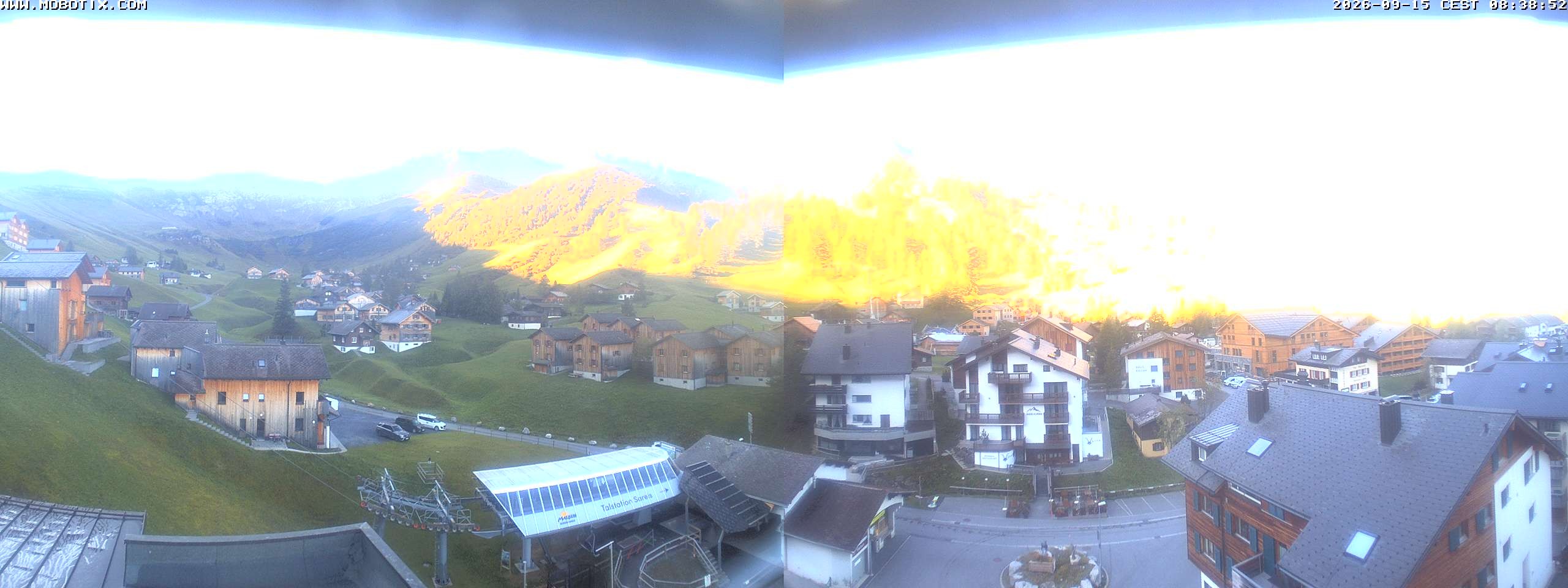Archiv Foto Webcam Zentrum Malbun - Hotel Turna