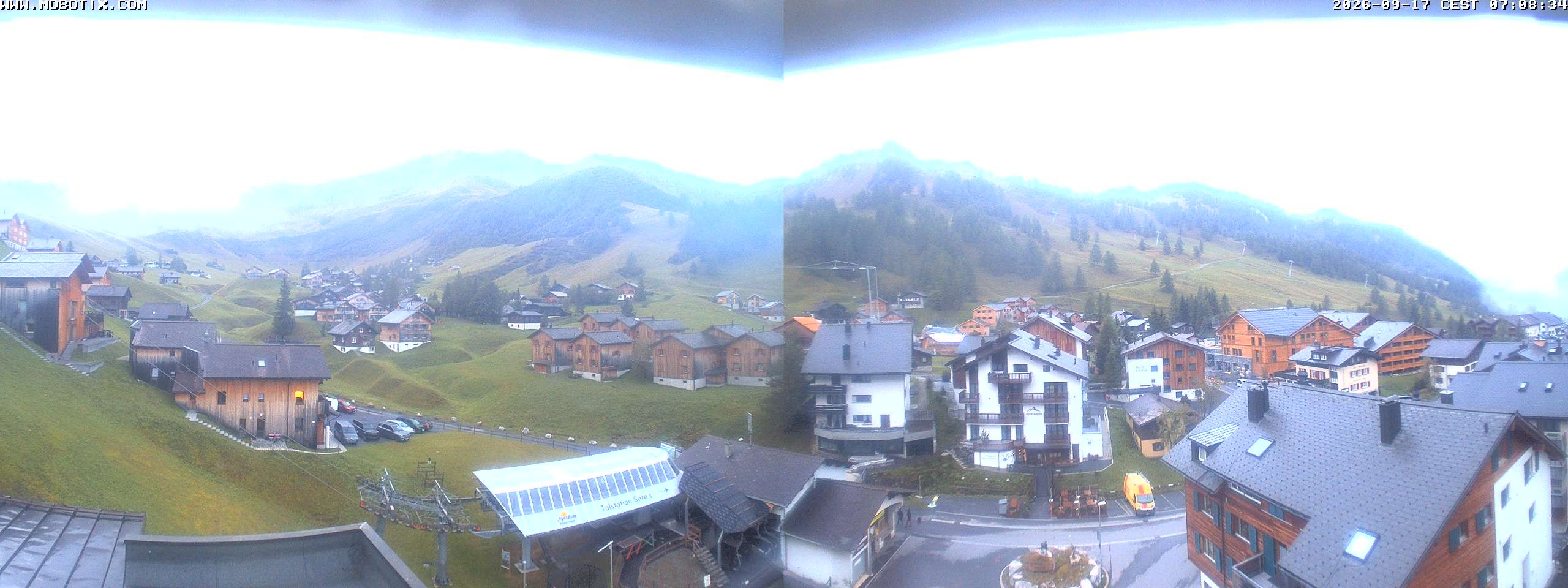 Archived image Webcam Malbun - Hotel Turna