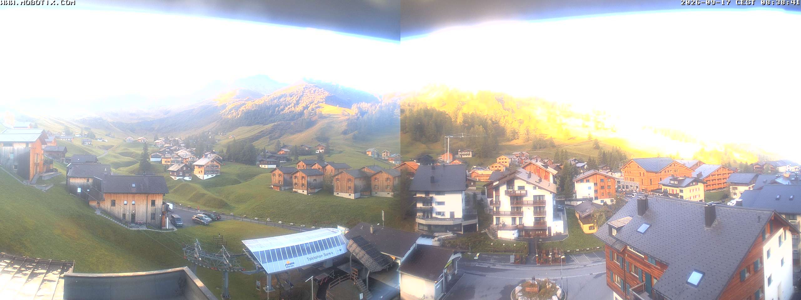 Archived image Webcam Malbun - Hotel Turna