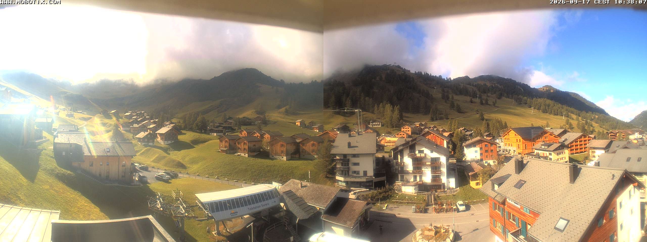 Archived image Webcam Malbun - Hotel Turna