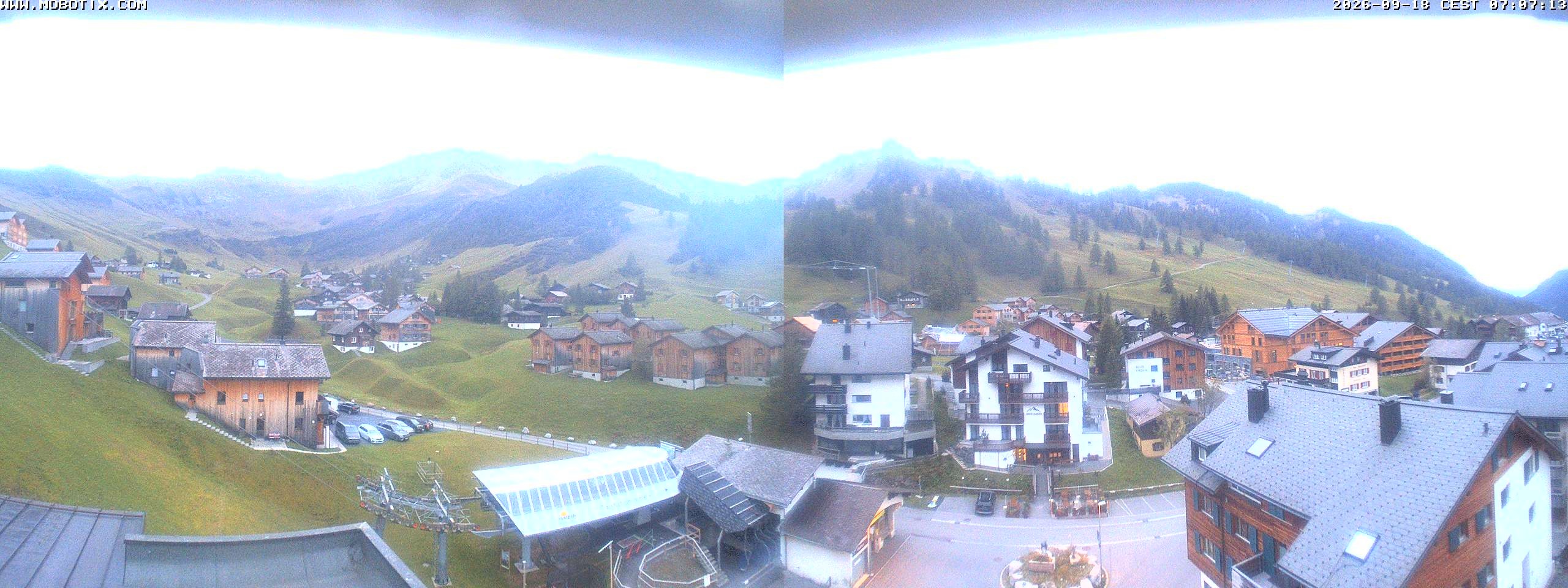 Archiv Foto Webcam Zentrum Malbun - Hotel Turna