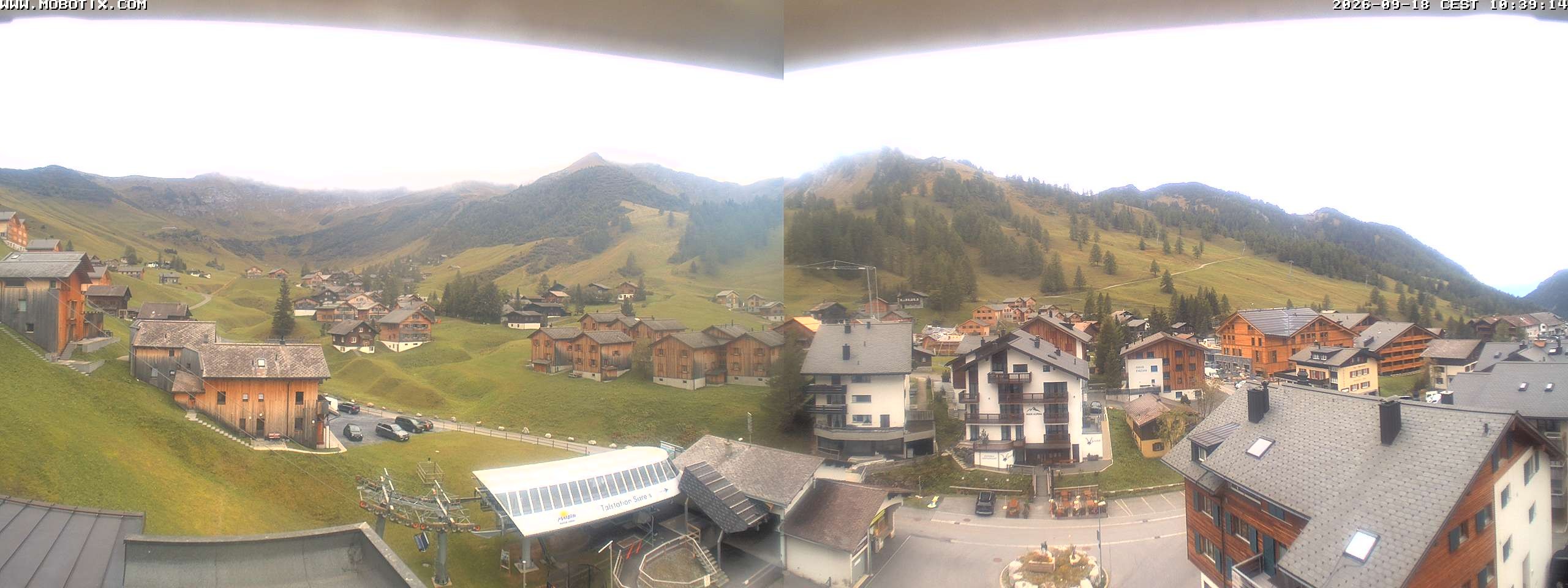 Archiv Foto Webcam Zentrum Malbun - Hotel Turna