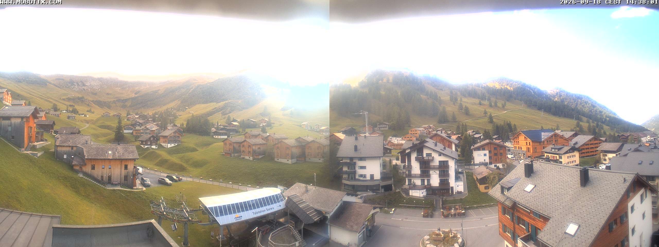 Archiv Foto Webcam Zentrum Malbun - Hotel Turna