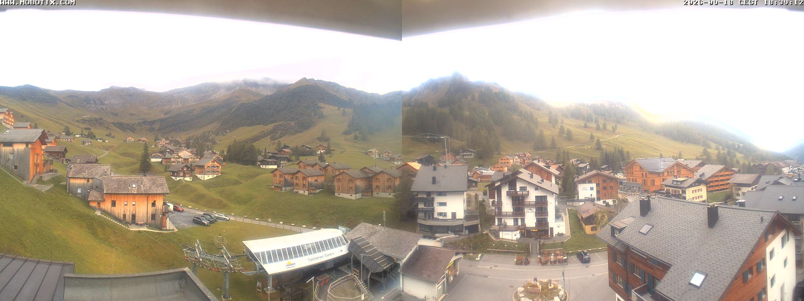 Archiv Foto Webcam Zentrum Malbun - Hotel Turna