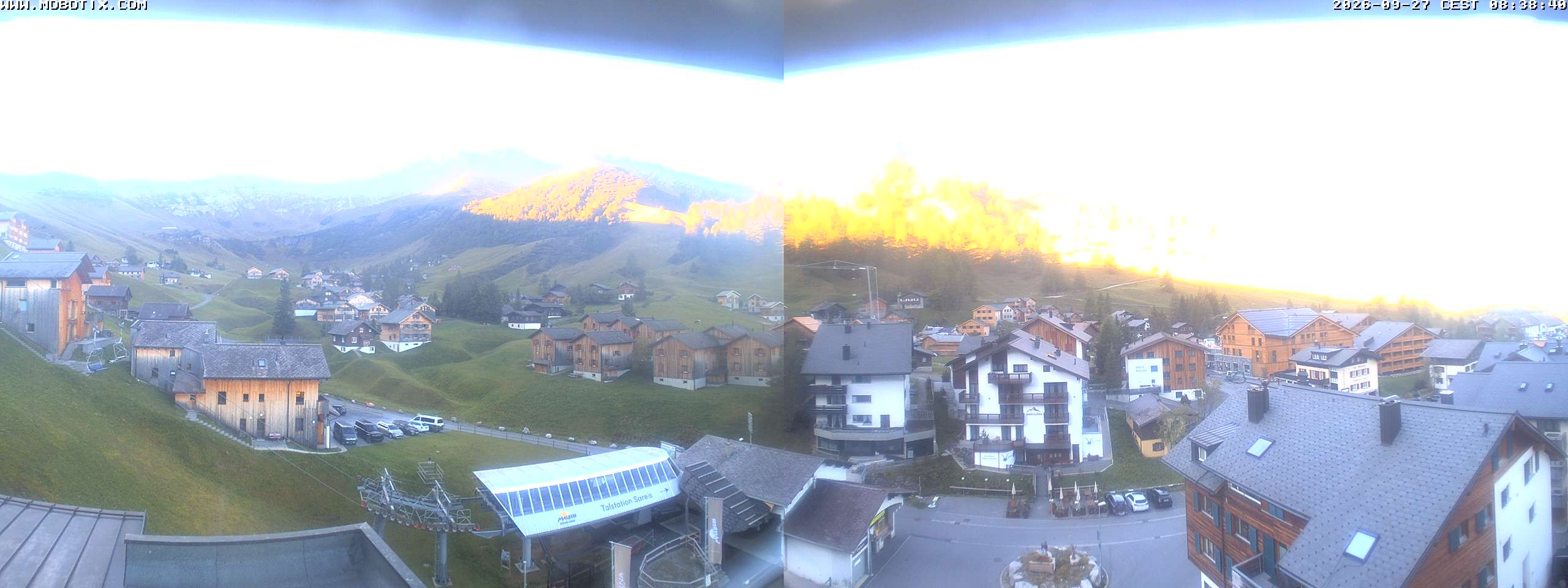 Archiv Foto Webcam Zentrum Malbun - Hotel Turna