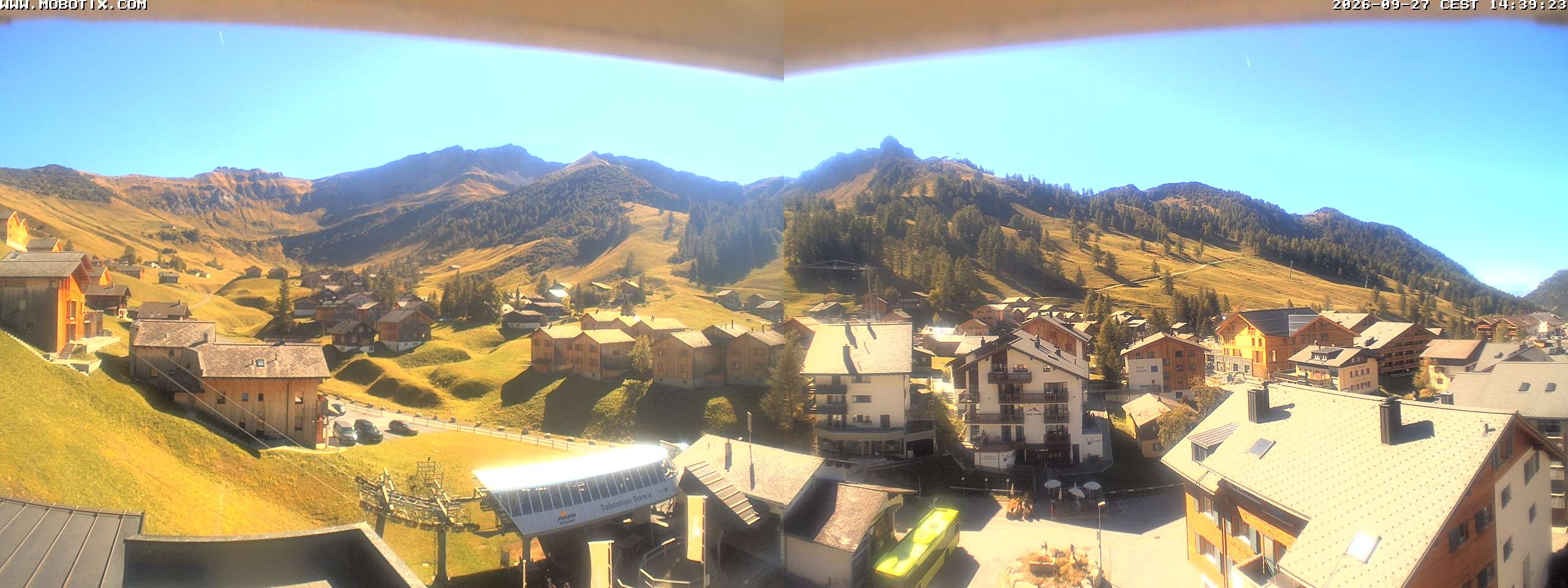 Archiv Foto Webcam Zentrum Malbun - Hotel Turna