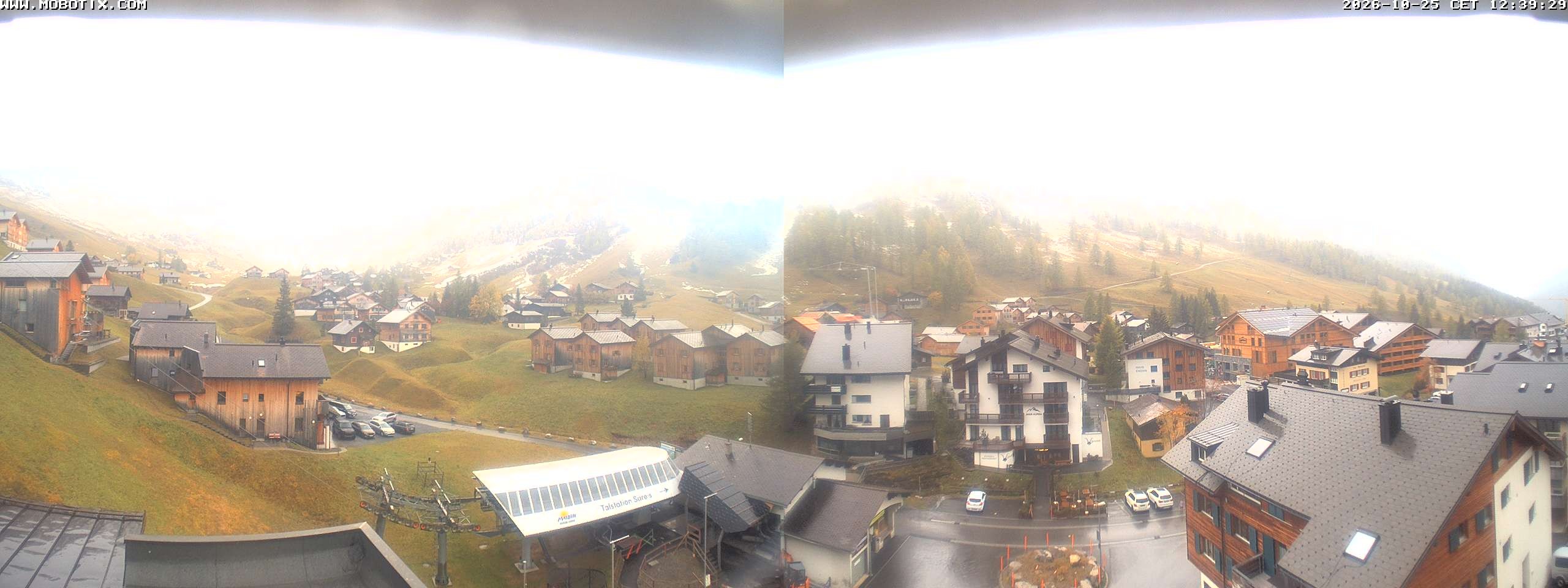 Archived image Webcam Malbun - Hotel Turna