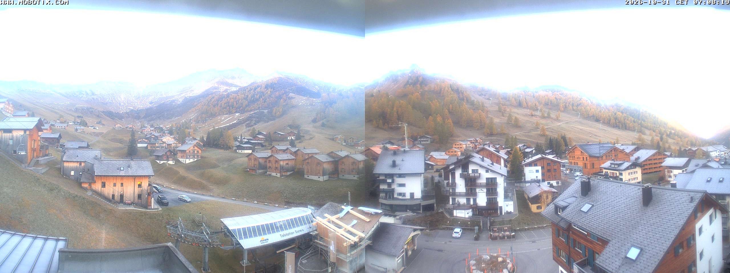 Archiv Foto Webcam Zentrum Malbun - Hotel Turna