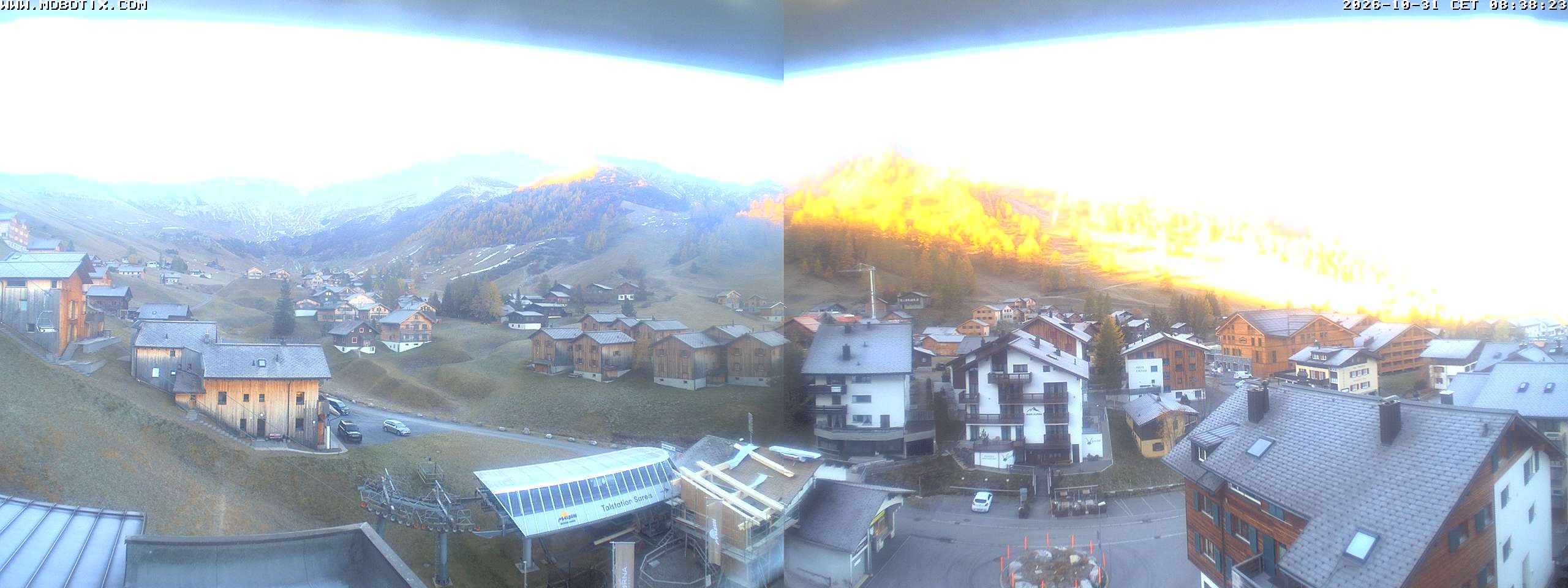 Archiv Foto Webcam Zentrum Malbun - Hotel Turna