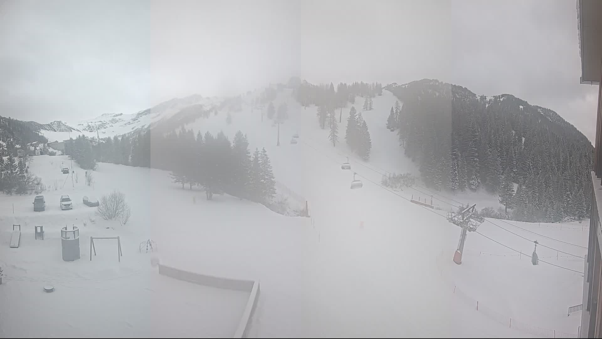 Archiv Foto Webcam Malbun - Skilift