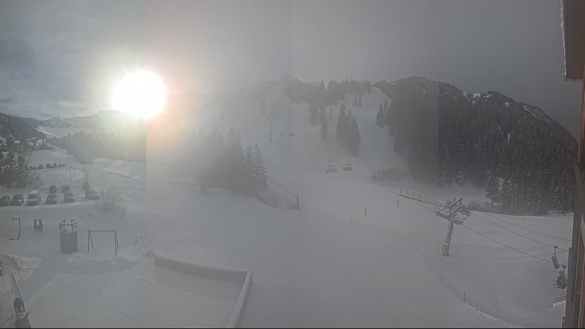 Archiv Foto Webcam Malbun - Skilift