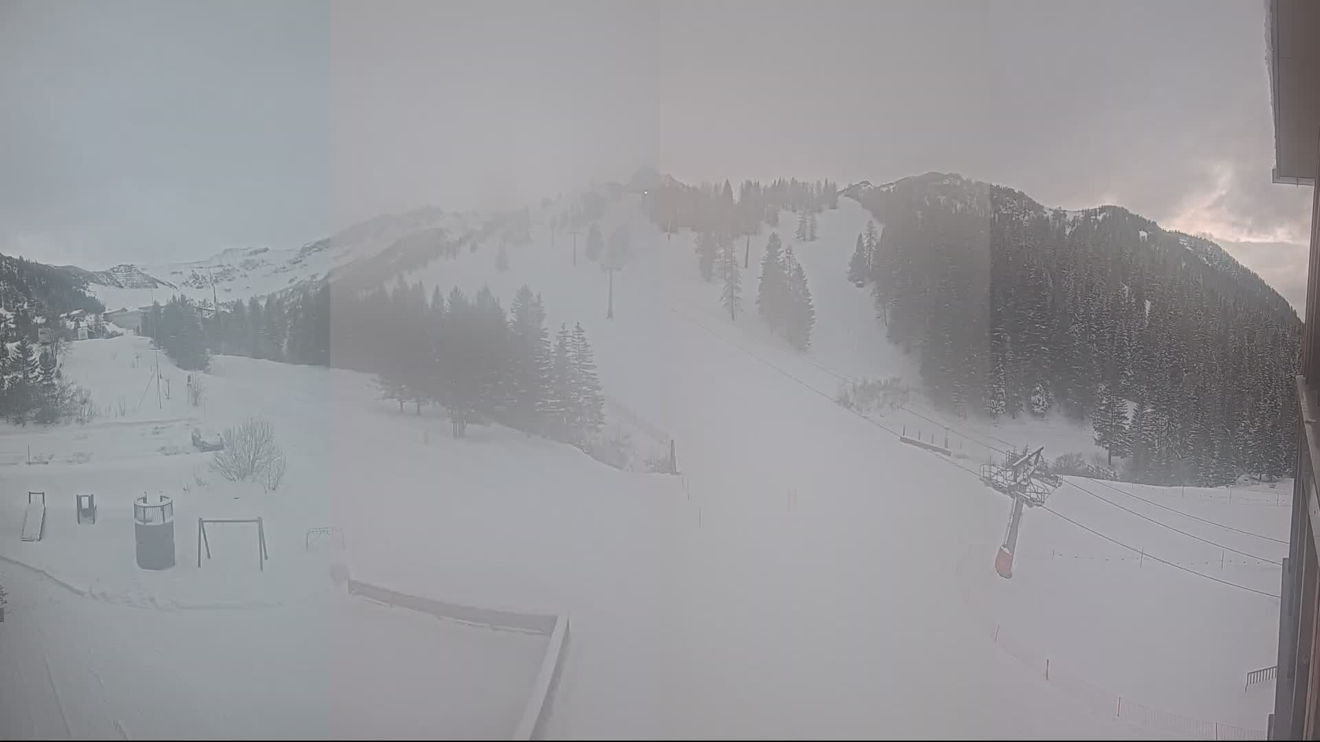 Archiv Foto Webcam Malbun - Skilift