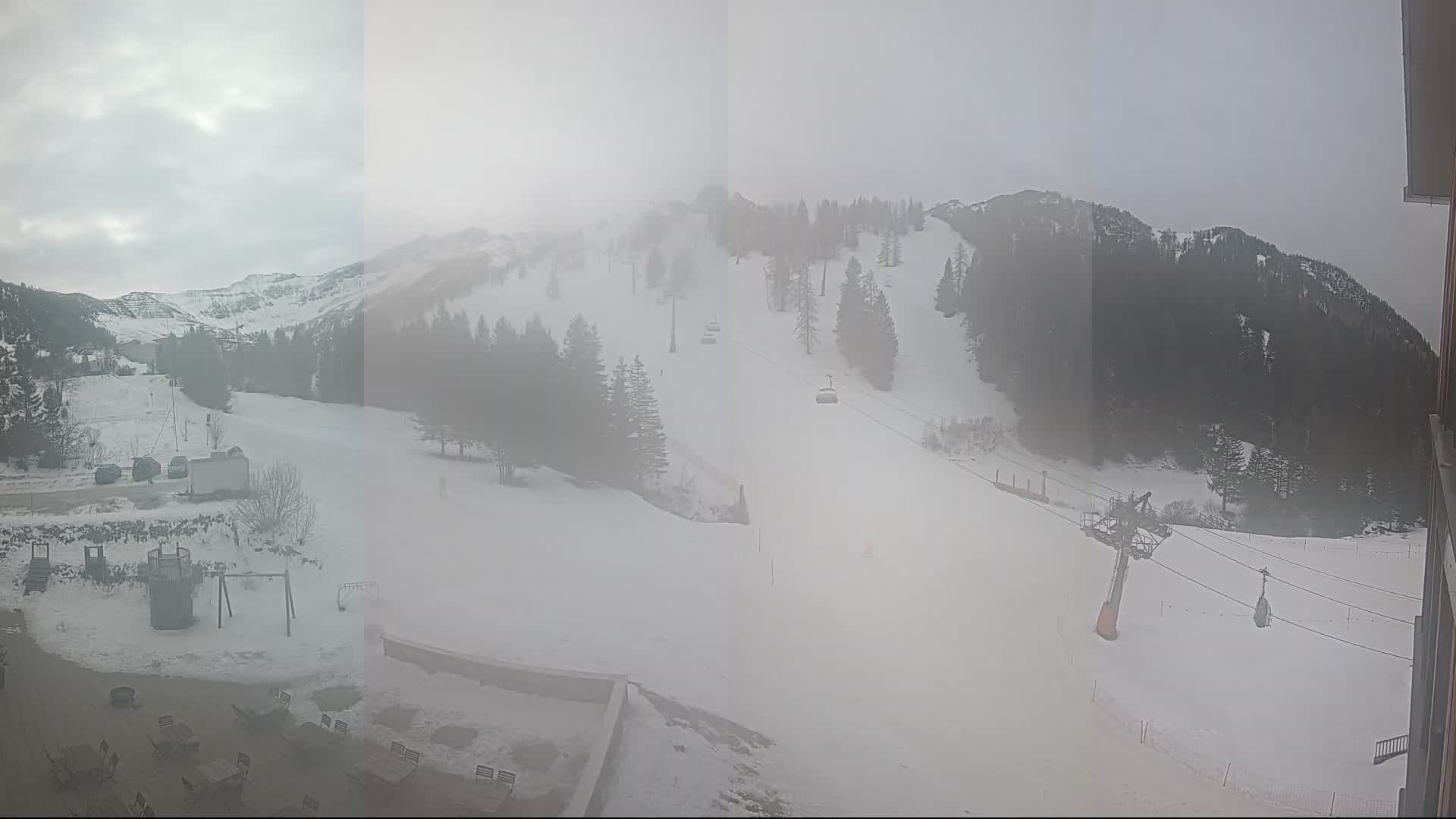 Archiv Foto Webcam Malbun - Skilift