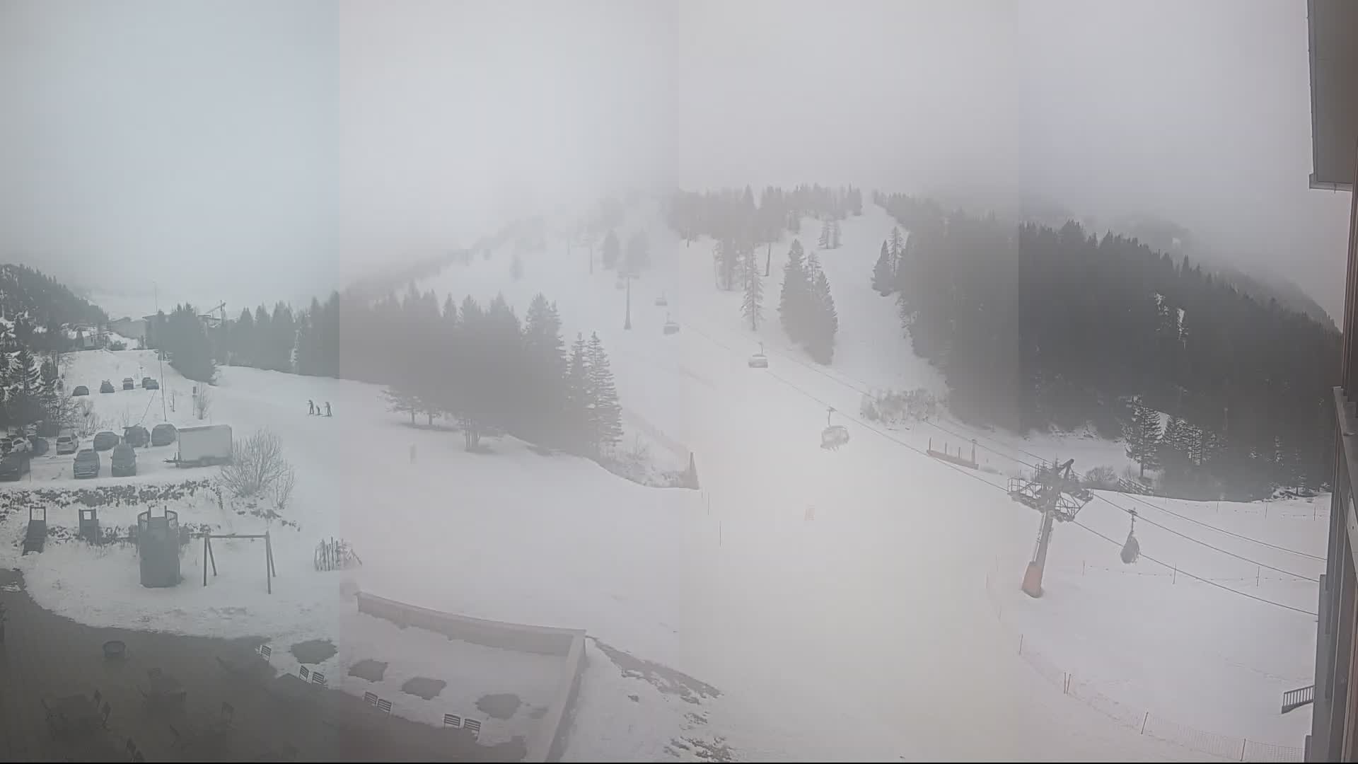 Archiv Foto Webcam Malbun - Skilift