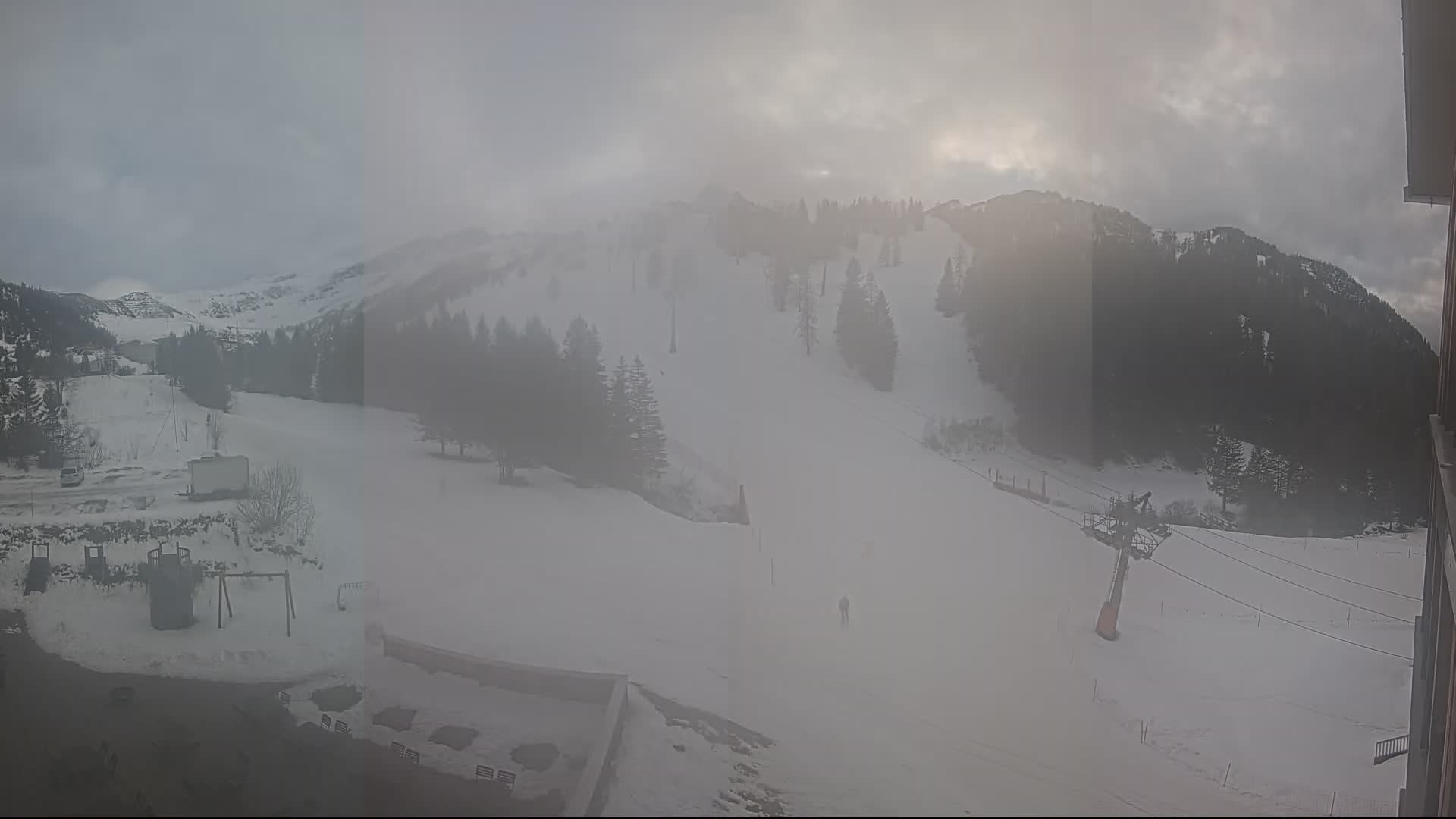 Archiv Foto Webcam Malbun - Skilift