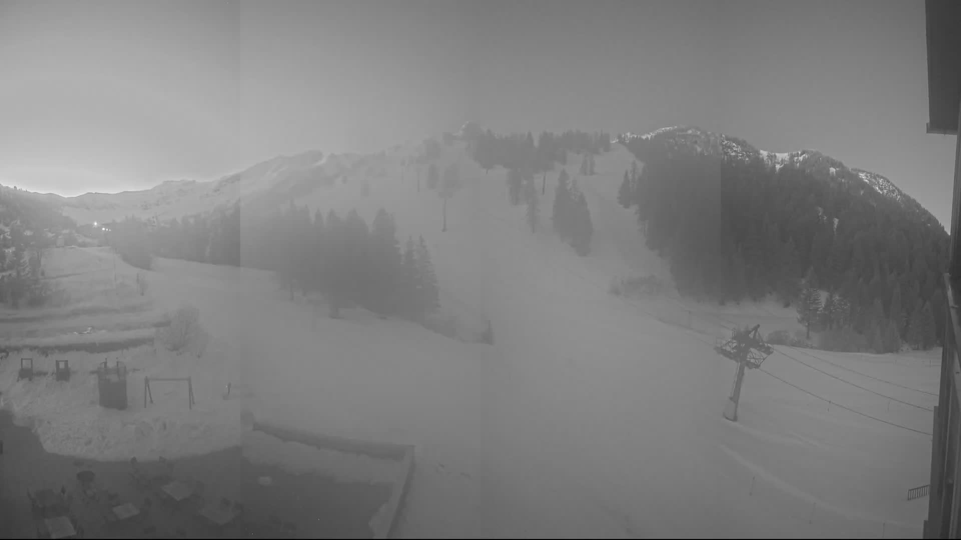 Archived image Webcam Malbun - Liechtenstein