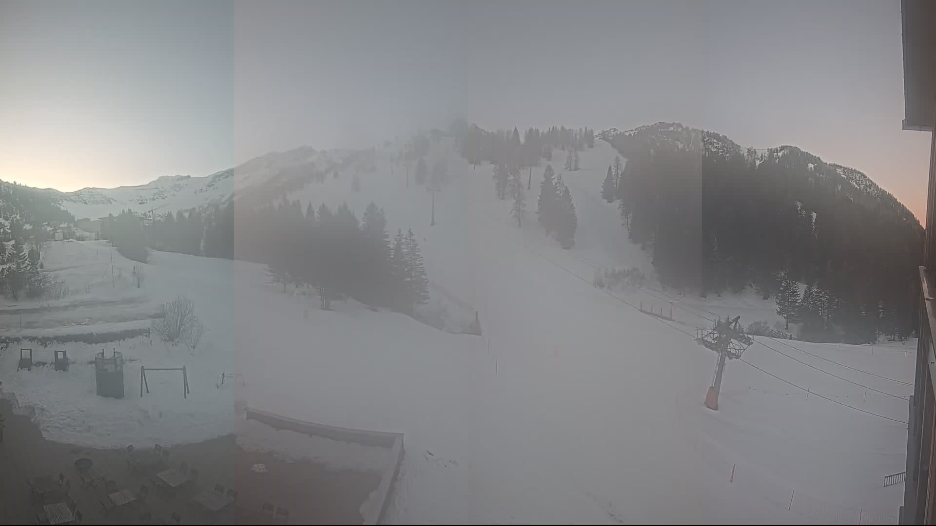 Archived image Webcam Malbun - Liechtenstein