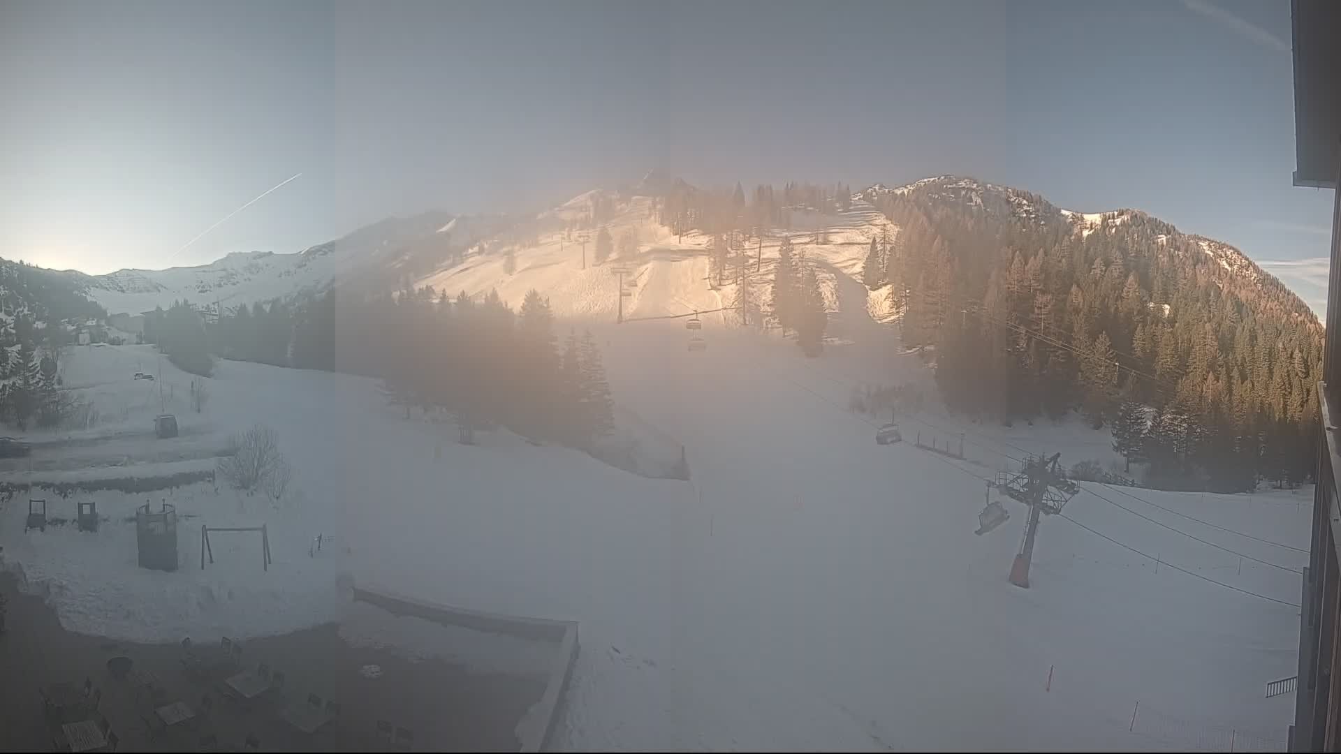 Archived image Webcam Malbun - Liechtenstein